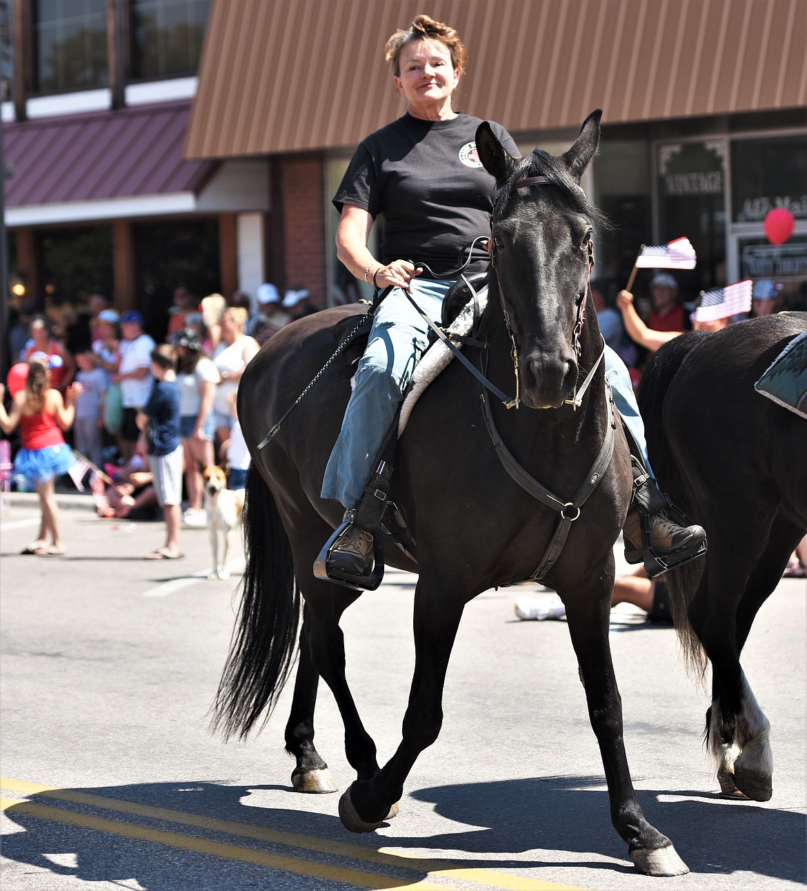 The 2021 Fourth of July parade in Polson. (Scot Heisel/Lake County Leader)