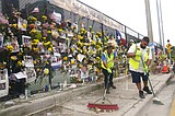 Searchers at collapse site 'not seeing anything positive'