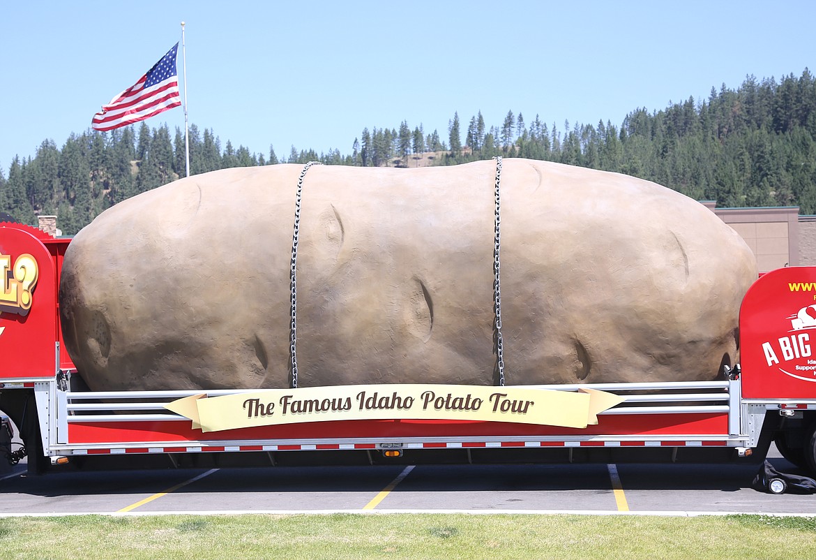 The Great Big Idaho Potato started its 2021 tour in Billings, Mont. on June 30. It is on an adventure to Texas along the west coast. The larger-than-life spud tours for six months of the year, and resides in Boise during the off season.