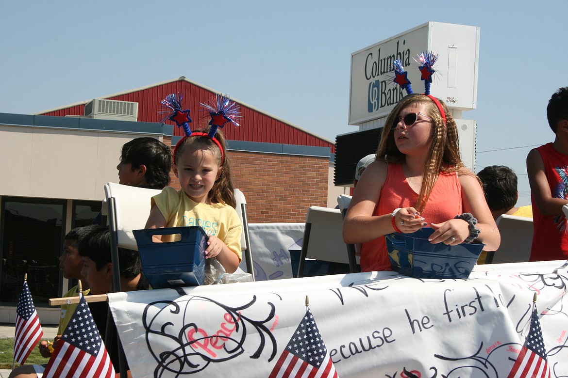 Big smiles were the order of the day during the Independence Day parade in Othello July 3.