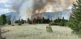 Wildfires crop up after lightning storm