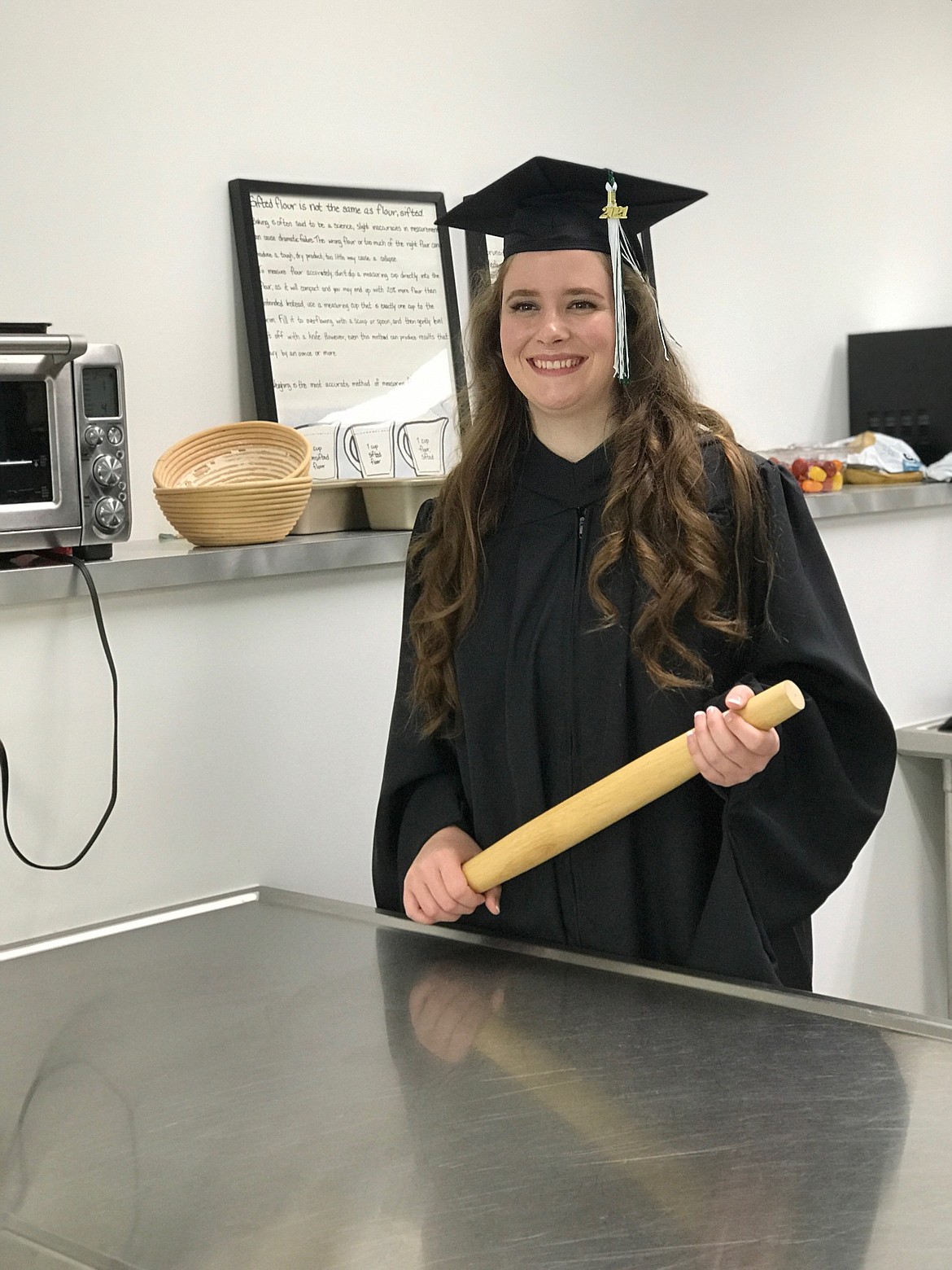 Katelyn Johnson, of Mattawa, recently completed a degree in vegetarian culinary arts.