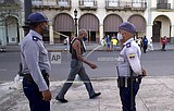Police patrol Havana in large numbers after demonstrations