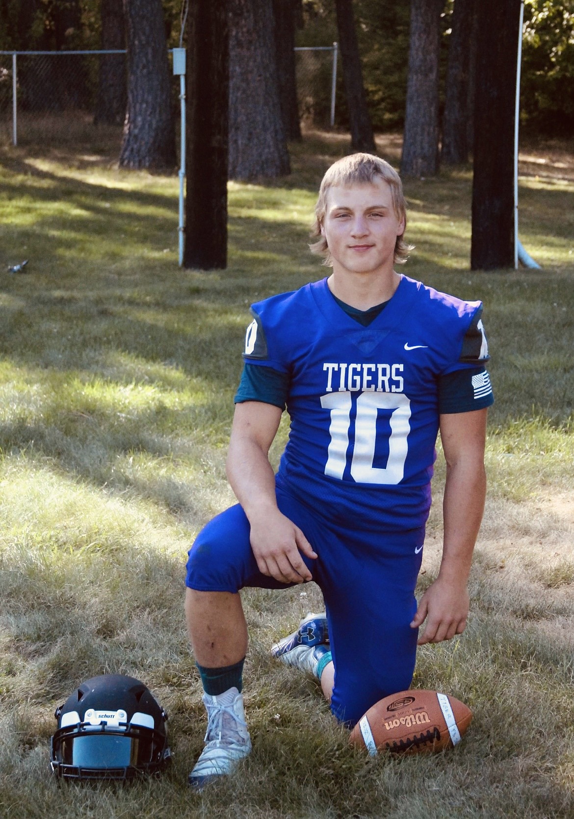 Mullan football player Luke Trogden was recently named one of Idaho's top 10 defensive linemen by Idahosports.com.