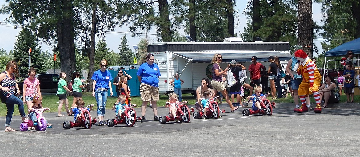 Rathdrum Days annual Big Wheel race for kids, takes place Saturday morning