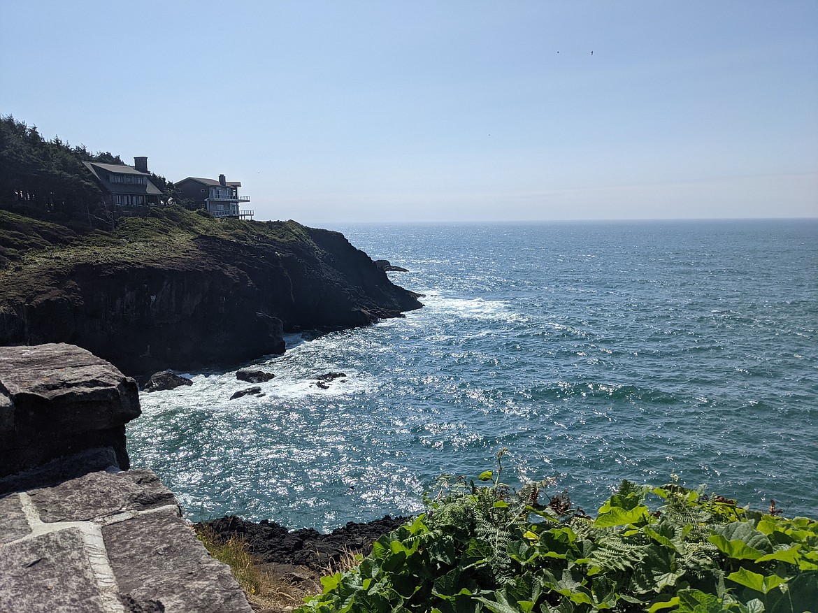 TYLER WILSON/Press
Homes directly on the ocean in and around Lincoln City, Ore., usually fetch well over $1 million.