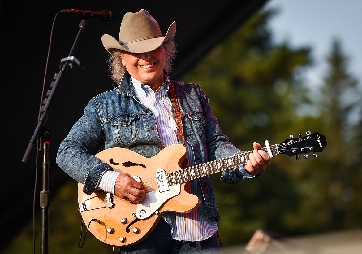 Dwight Yoakam performs on the Great Northern Stage at Under the Big Sky Festival in Whitefish on Friday, July 16. (Casey Kreider/Daily Inter Lake)