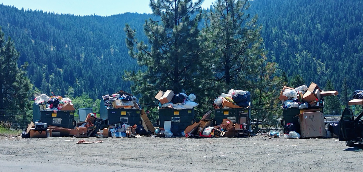 Insult to injury: Trash atop garbage | Coeur d'Alene Press