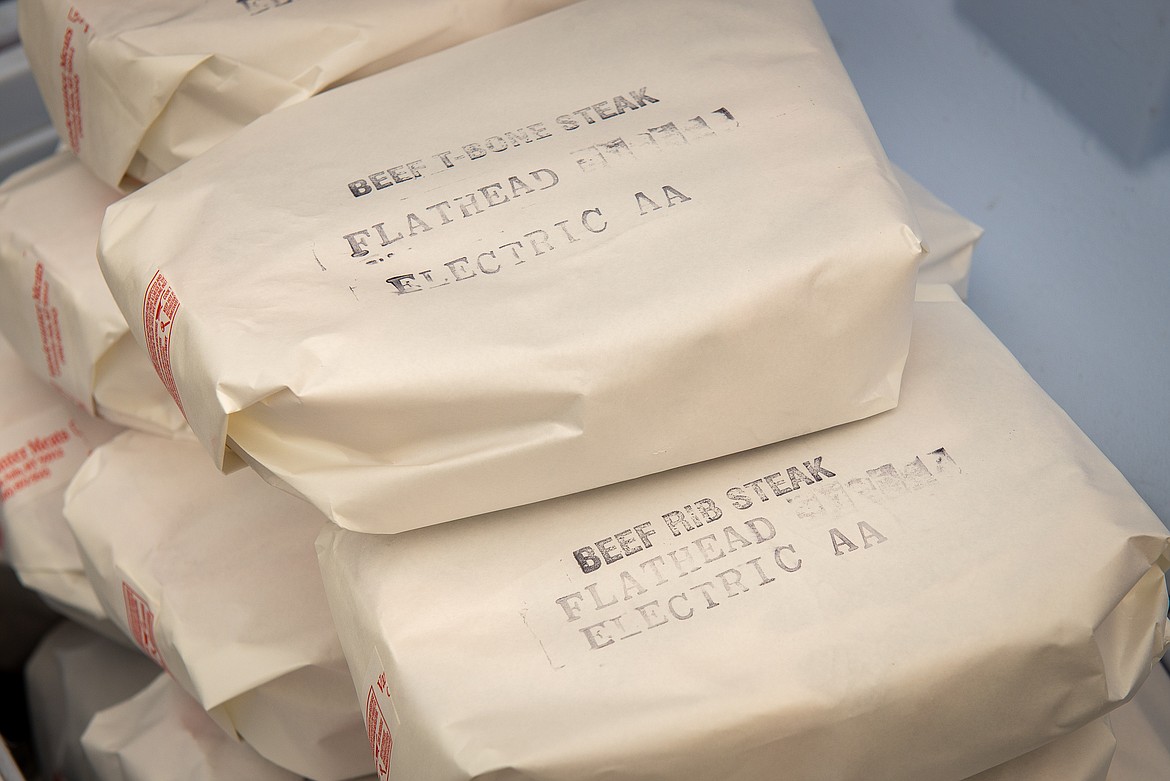 Tickets are on sale now for Flathead Electric Cooperative's annual Ribeye Raffle. Two winners will each win a prize valued at more than $500 composed of 60 premium rib eye and T-bone steaks from livestock raised by 4-H and FFA students. Raffle proceeds will benefit food banks in the Flathead valley and Libby. Meat is also donated to the food banks. (Photo provided)