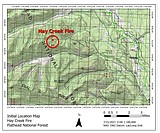 50 acre fire reported just northwest of Polebridge
