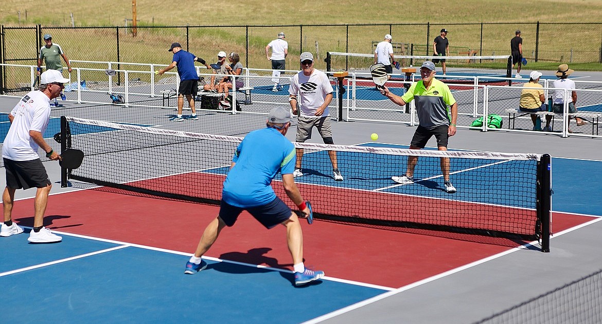 New pickleball center draws big crowd for opening tourney Daily Inter Lake