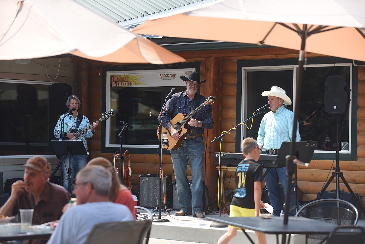 Live entertainment was also part of last Saturday’s Cool Summer Nights Car Show in Trout Creek. (Scott Shindledecker/Valley Press)