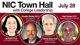 NIC town hall meeting Wednesday