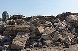 Old Talbott School dug up, sculpture someday?