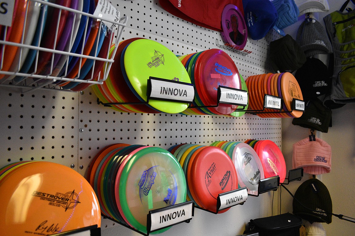 A wide range of discs are available at Mogul's Disc Golf Supply.