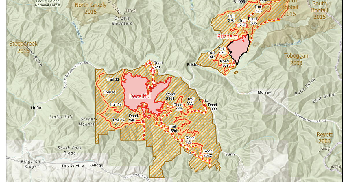 Character Complex Wildfire update for July 29 | Shoshone News-Press