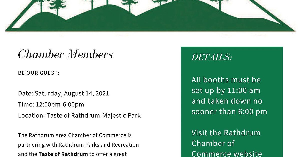 Rathdrum — calling on local businesses Coeur d'Alene Press