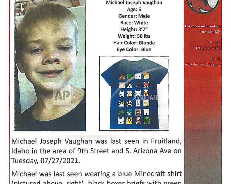Young Idaho Boy Still Missing Despite Exhaustive Search Coeur Dalene Press 0952