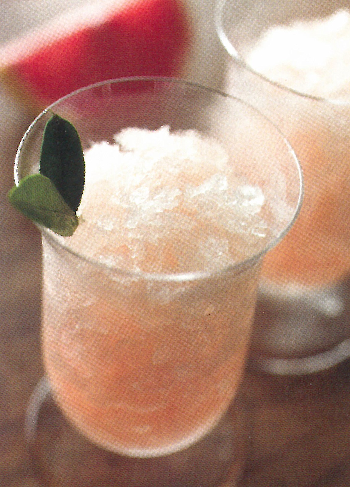 Prosecco adds a bubbly twist to watermelon for a delightful summer drink.