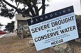 Dry California tourist town to guests: 'Please conserve'