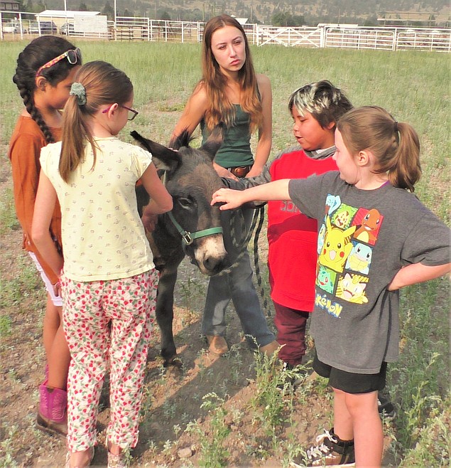 Kids, animals heal together in Arlee Lake County Leader