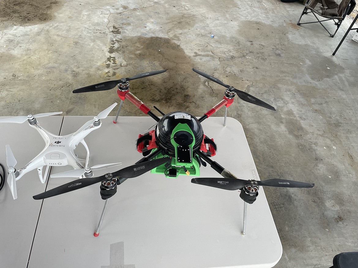 Drones for remote sensing.