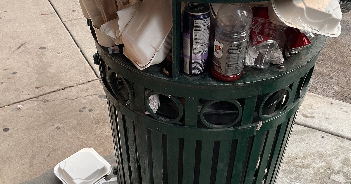 New York's trash problem may be solved with an obvious fix: plastic garbage  bins : NPR