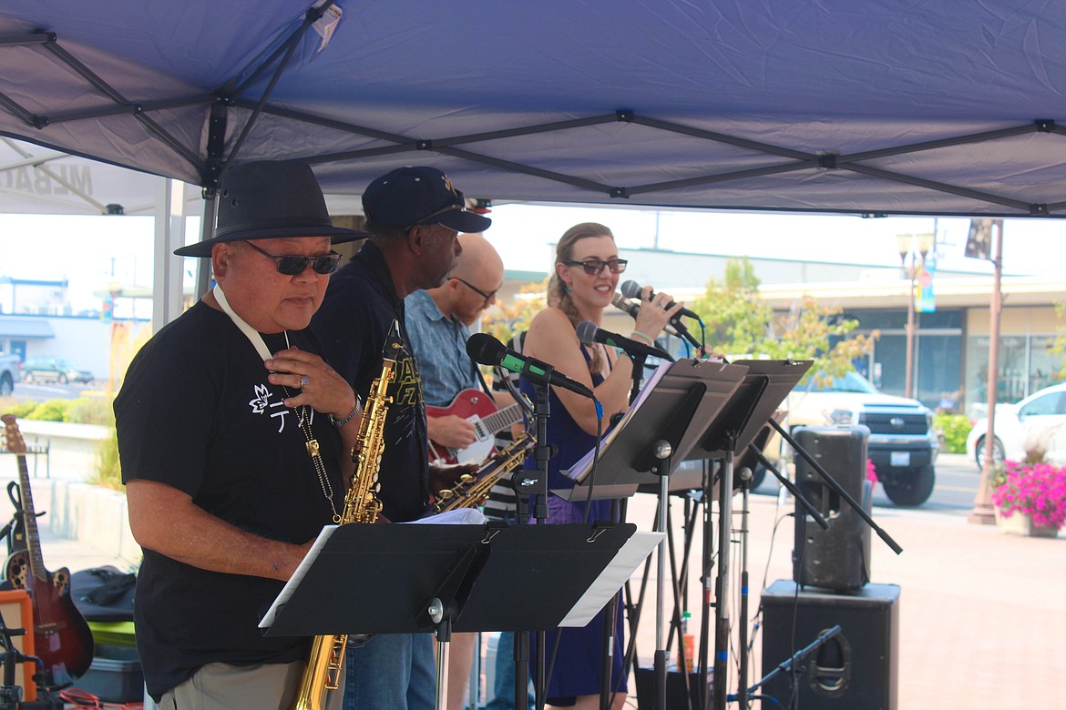 Just Another Local Band performs a mix of genres at Sinkiuse Square for Saturday’s Summer Street on 3rd.