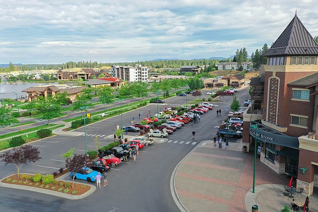 Since first meeting on May 1, the Coeur d'Alene Cars n Coffee Facebook group has grown to over 100 participants and vehicles. Photo courtesy Cars n Coffee.