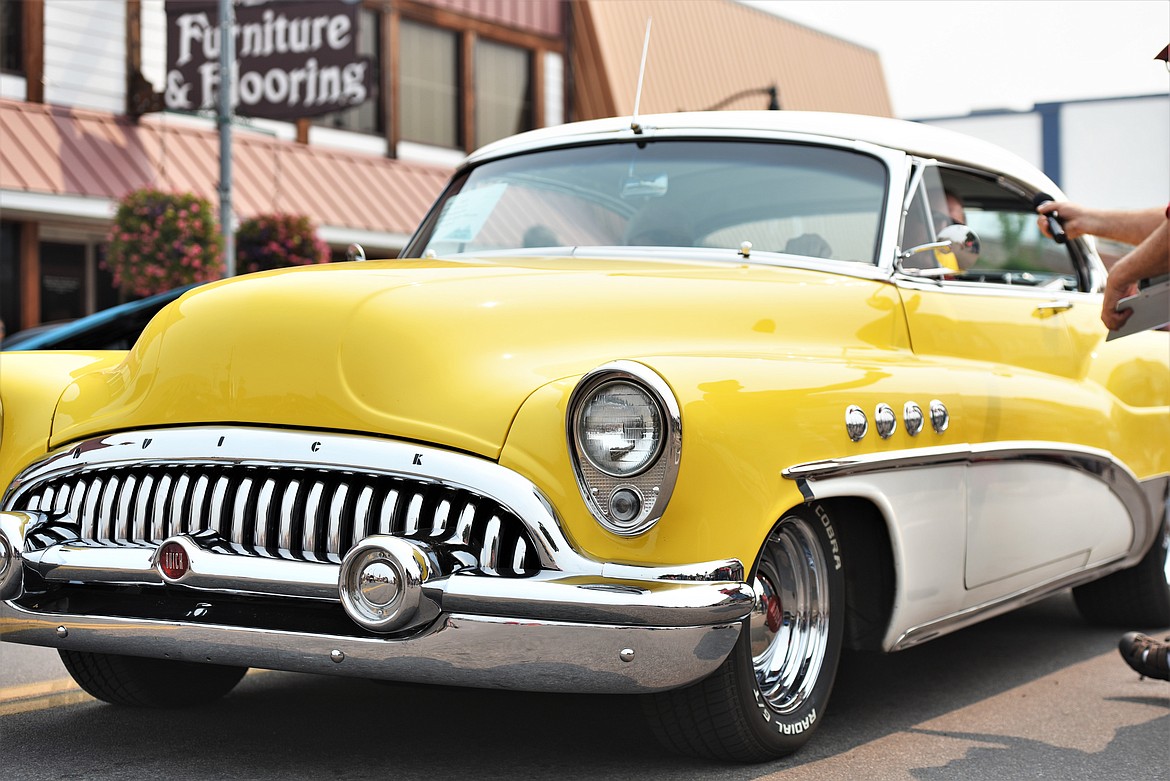 Top 10 Winner: Imagine coasting down the highway in this 1953 Buick Roadmaster, owned by Bob and Joyce Harris of Kalispell. (Scot Heisel/Lake County Leader)