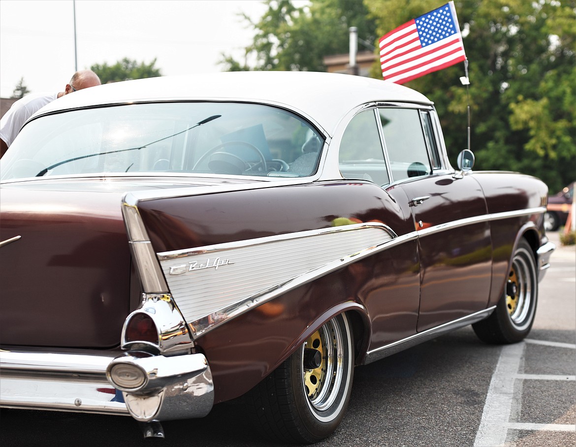 1957 Chevy Belaire, Jack Collins, Ronan. (Scot Heisel/Lake County Leader)