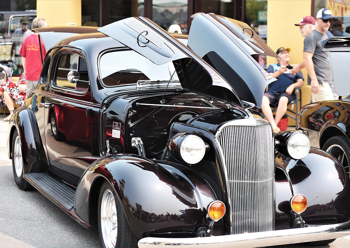 Top 10 Winner: Bill Smith's 1937 Chevy Coupe from Kalispell. (Scot Heisel/Lake County Leader)