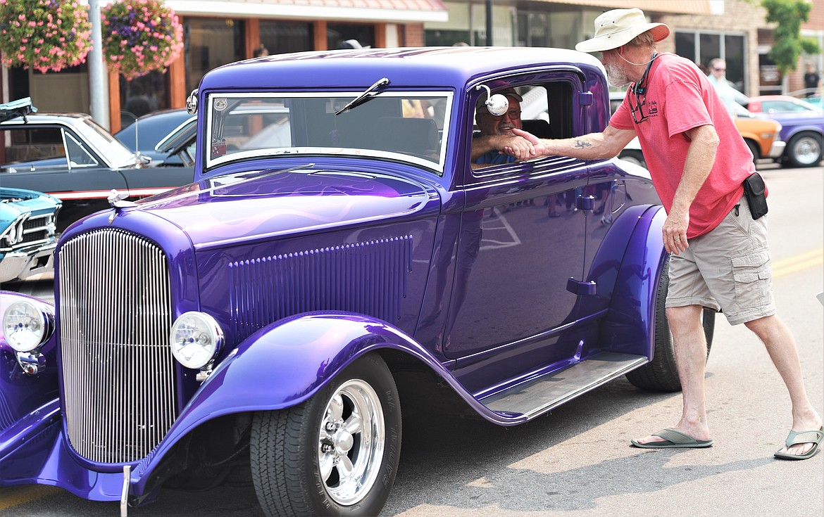 Top 10 Winner: Robin Ellenwood's 1932 Plymouth PB Coupe from Polson. (Scot Heisel/Lake County Leader)