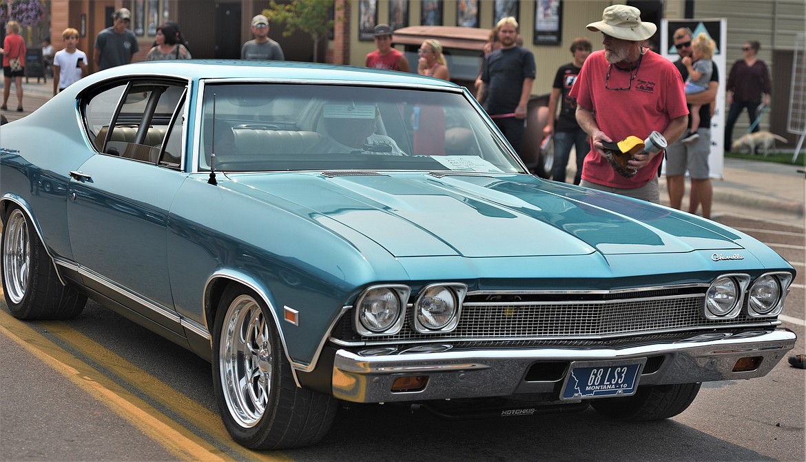 Top 10 Winner: Wade Frame's 1968 Chevy Chevelle from Polson. (Scot Heisel/Lake County Leader)