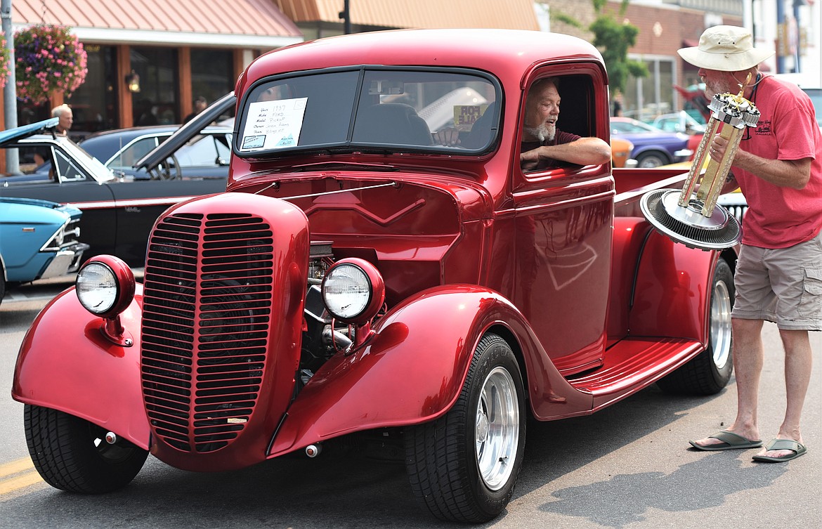 Top 10 Winner: Jessie Adams 1937 Ford Truck from Billings. (Scot Heisel/Lake County Leader)