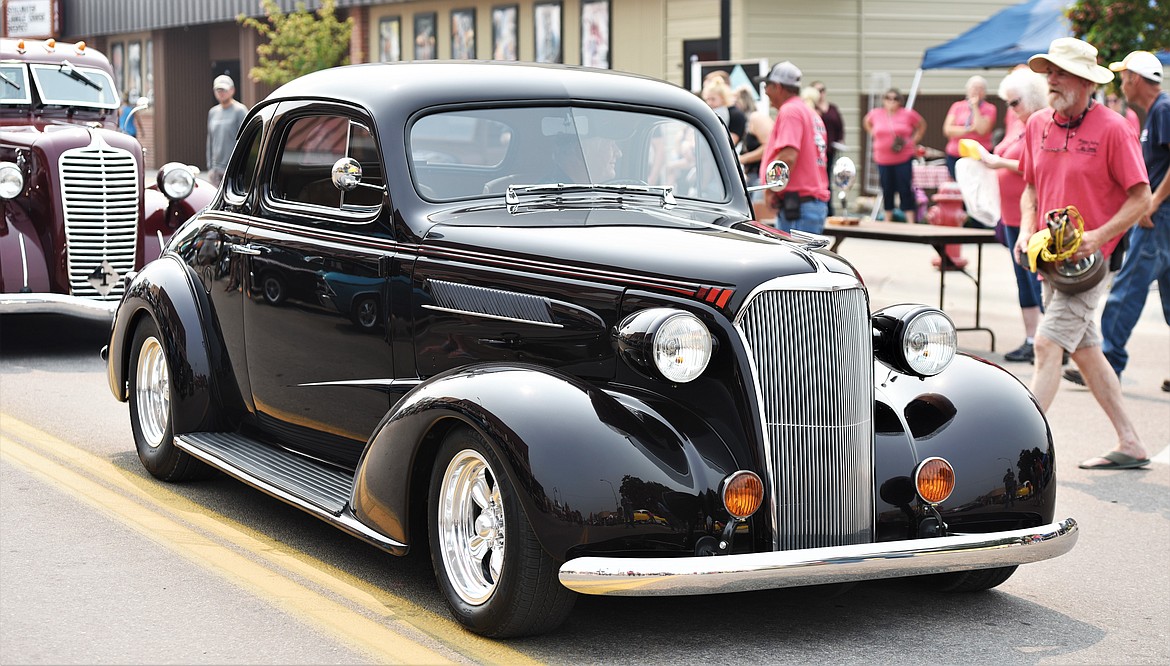 Top 10 Winner: Bill Smith's 1937 Chevy Coupe from Kalispell. (Scot Heisel/Lake County Leader)