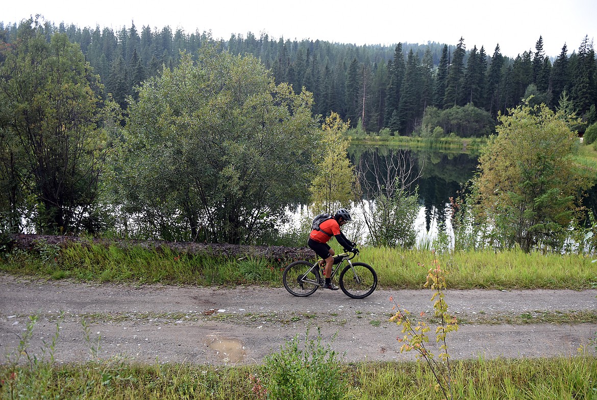The Last Best Ride bike race hosted 550 cyclists Sunday as they rode the trails and gravel roads around Whitefish. The inaugural event included two courses, a 47-mile route and a 90-mile route. (Heidi Desch/Whitefish Pilot)