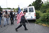 Protesters clash in Portland after opposing gatherings