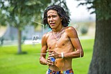 Teen's 'Remembrance Run' from tribal school stirs emotions
