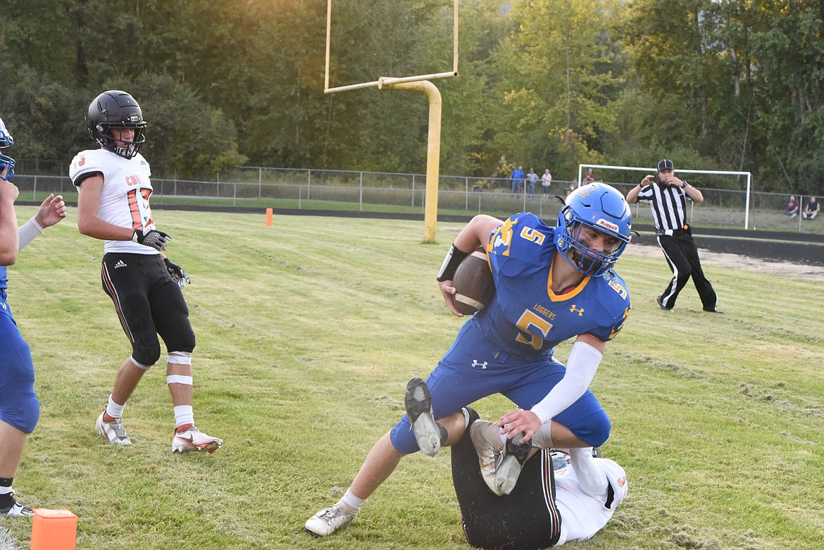 The Libby Loggers topped the Ronan Chiefs 37-6 on Sept. 3. (Derrick Perkins/The Western News)
