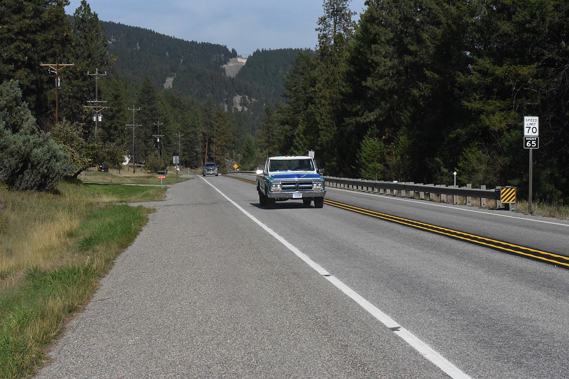 A sign marking the start of the 70 mile per hour zone on state Highway 37. (Derrick Perkins/The Western News)