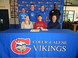 Signing photos Sept. 8, 2021