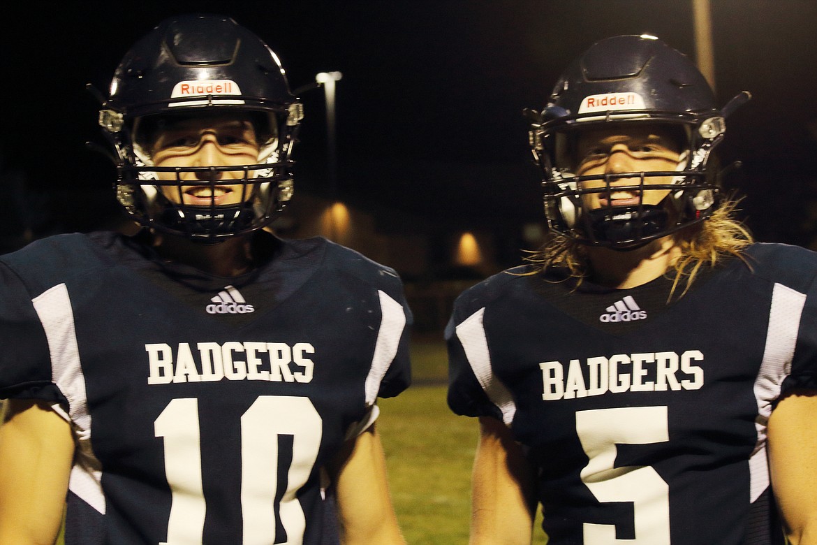(Photo by Victor Corral Martinez)
Eli Richard and Wilson Newell after winning against Grangeville.