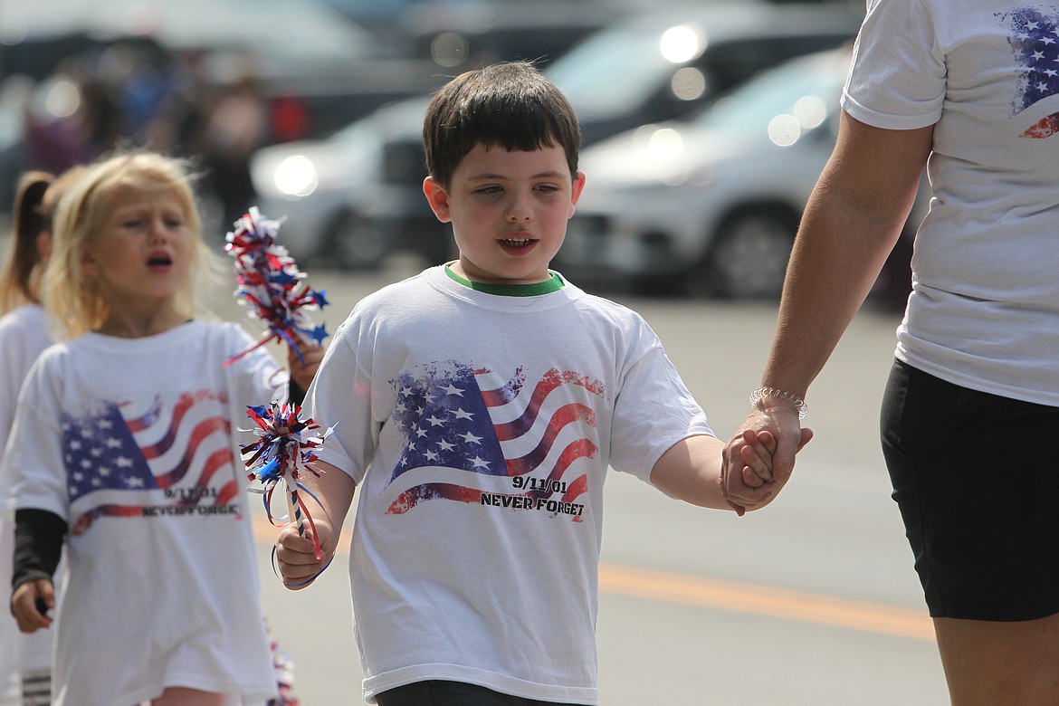 Troy Public Schools held a parade on Sept. 7 to honor the 20th anniversary of 911. (Will Langhorne/The Western News)