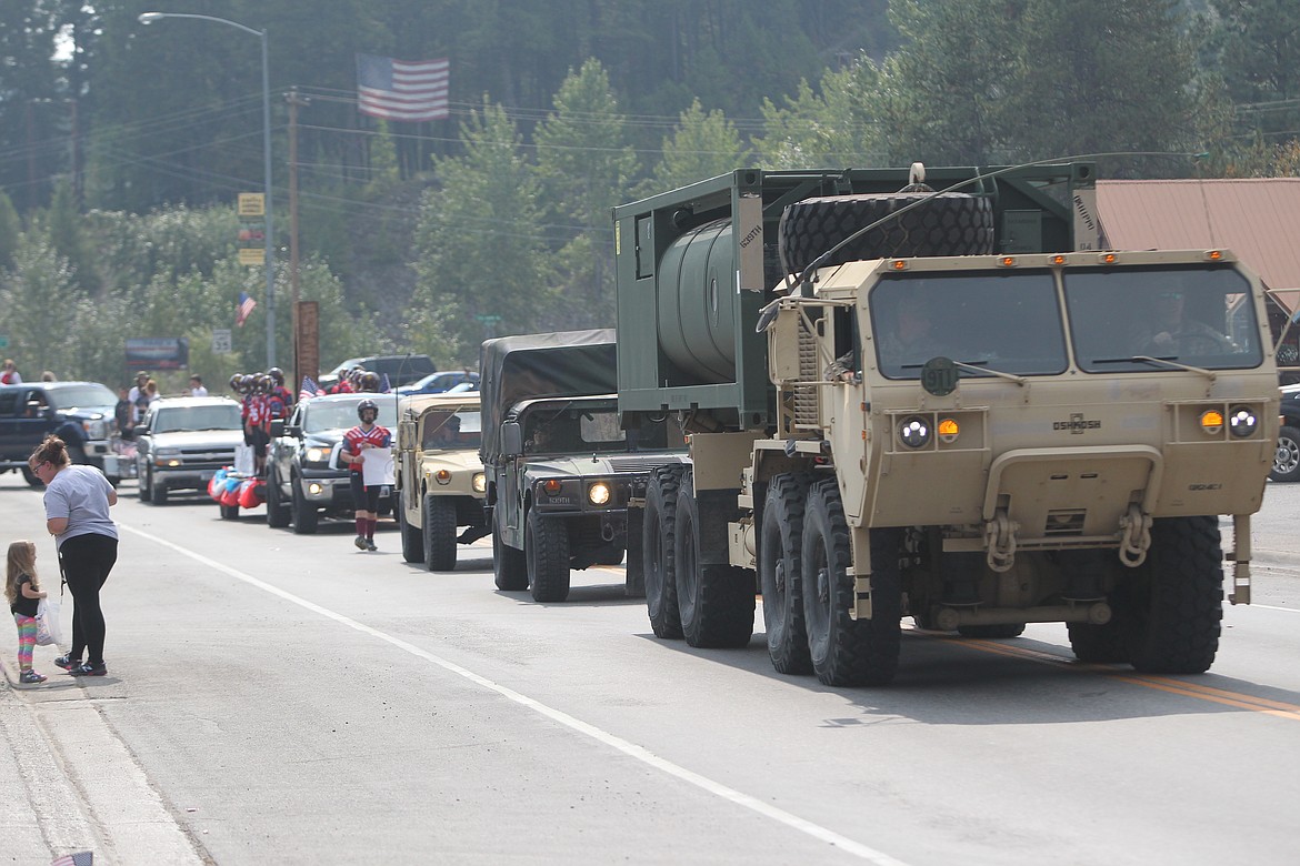 Troy Public Schools held a parade on Sept. 7 to honor the 20th anniversary of 911. (Will Langhorne/The Western News)