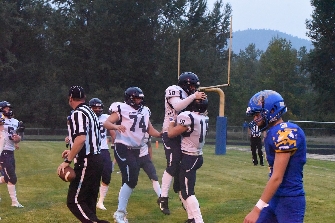 The Libby Loggers fell 7-0 to Bonners Ferry in a tough Sept. 10 matchup. (Derrick Perkins/The Western News)