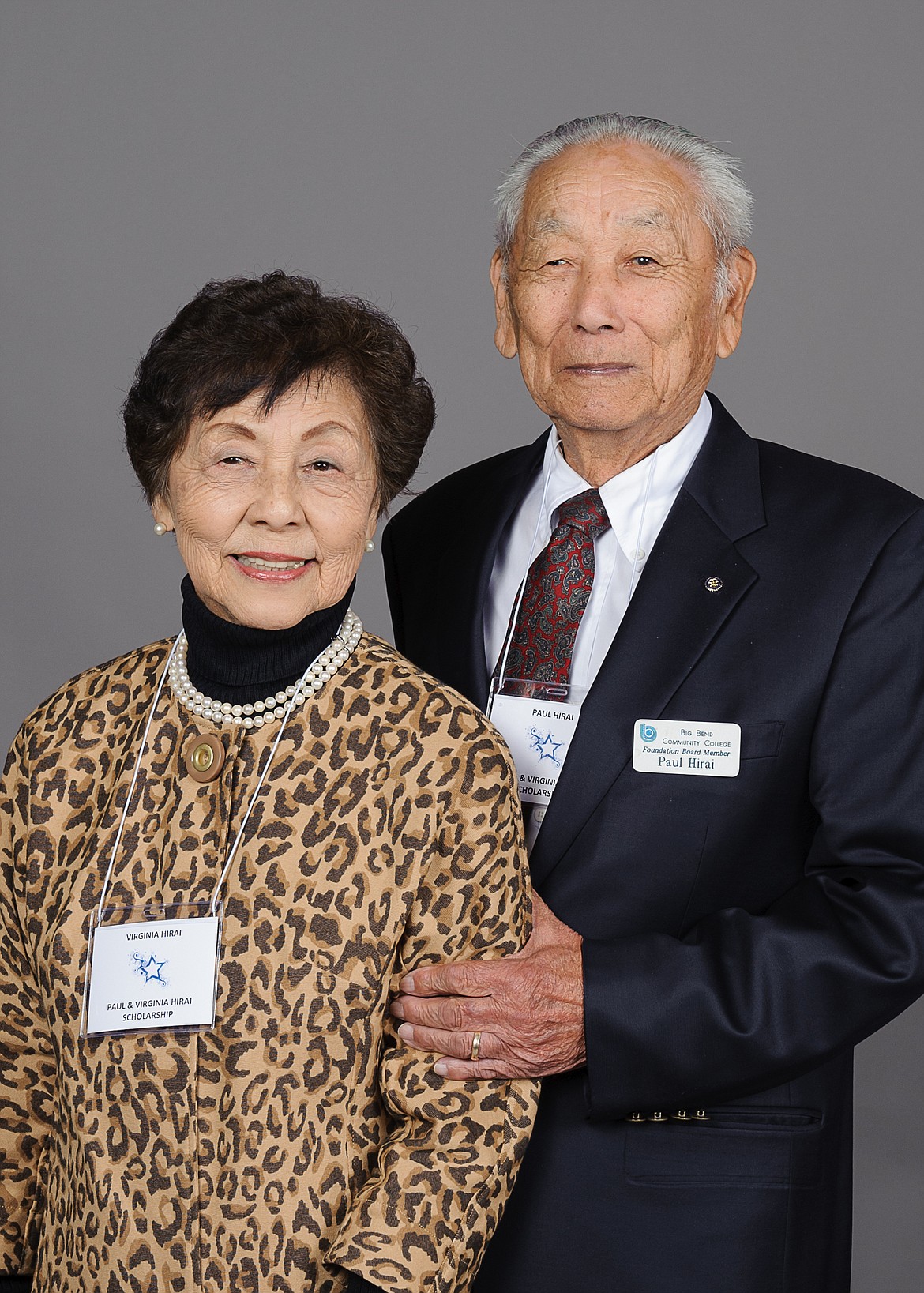 Paul and Ginny Hirai in October 2015.