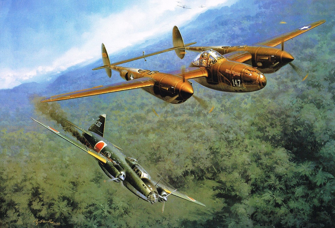 U.S. Army pilot Lt. Rex T. Barber in Lockheed Lightning P-38G shot down Admiral Isoroku Yamamoto over Bougainville in Solomon Islands on April 18, 1943, killing Japan’s top World War II admiral.
