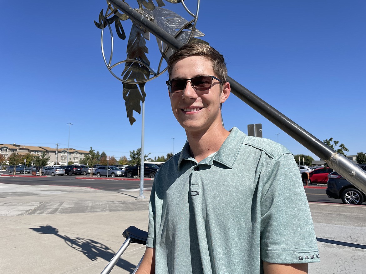 Derek O’Brien is one of two new Moses Lake High School seniors on the Moses Lake School Board.