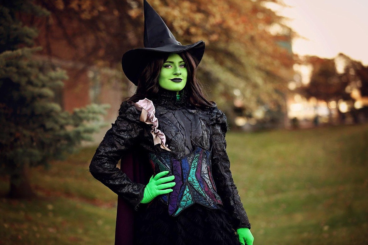 A Dreams Are Forever Events cast member plays Elphaba, the Wicked Witch of The West from the musical "Wicked." Photo courtesy of Two Luhns Photography